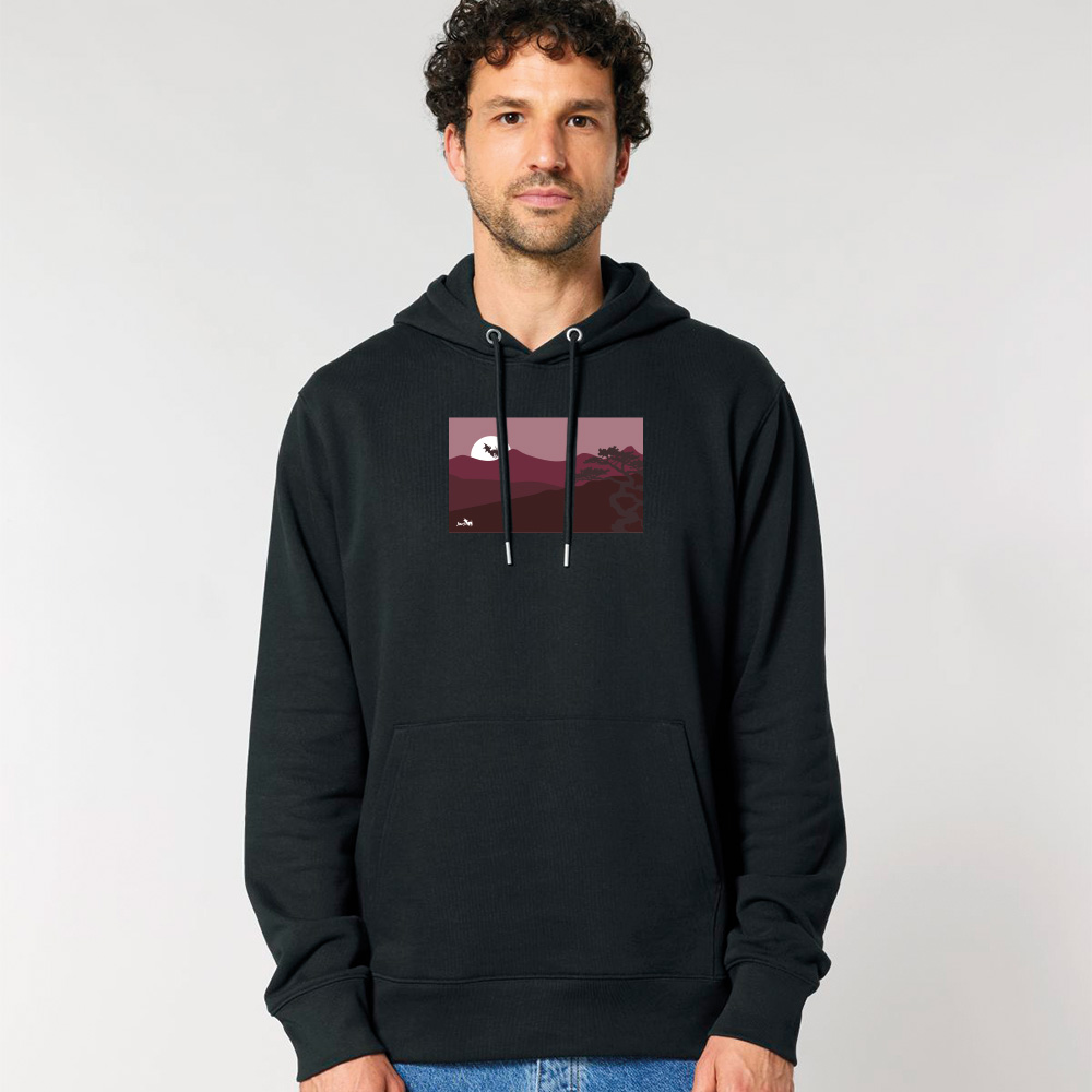 Sunset Collection Hoodie Black - 2