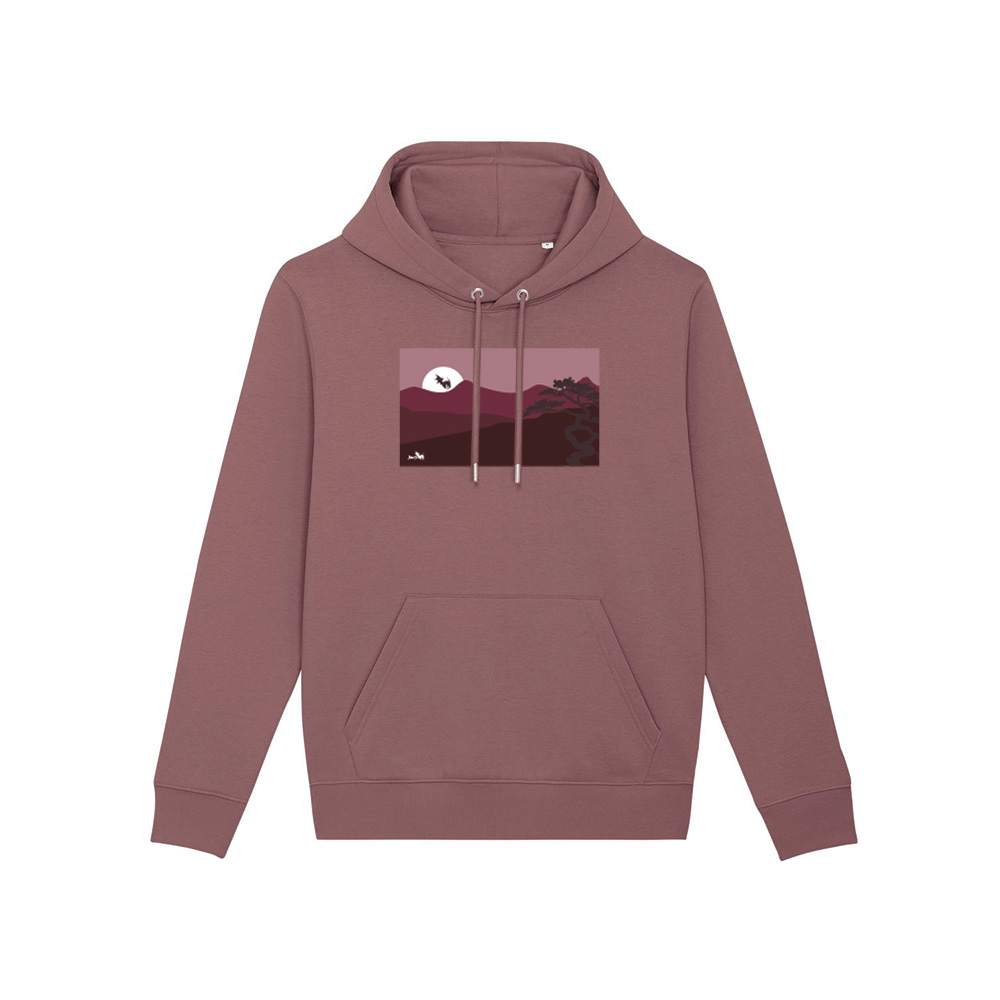 Sunset Collection Hoodie Kaffa Coffee 