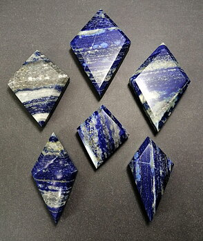 Lapis Lazuli  - Romb Form