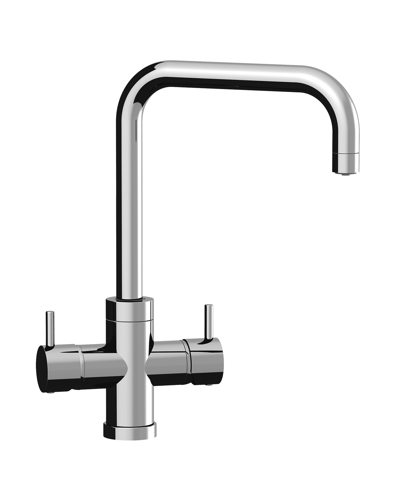 Escowa - Tapptorn - Primo - 4-vägs Köksblandare - Krom - 2