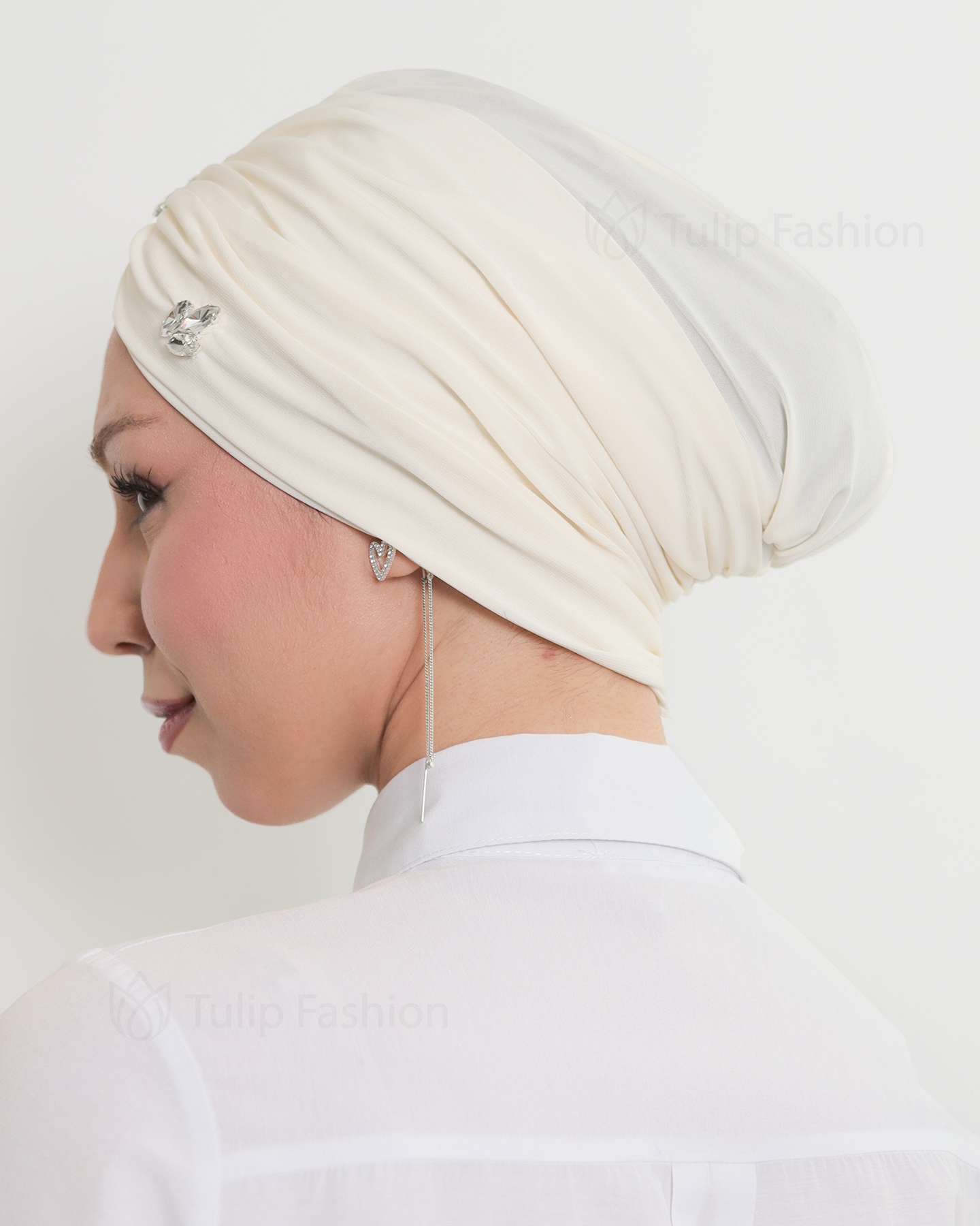 Turban - Jade - Off-White - 2