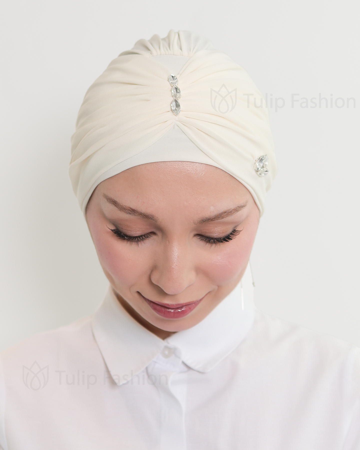 Turban - Jade - Off-White - 3
