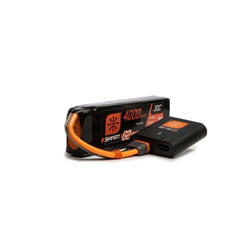 Spektrum Smart Powerstage Air Bundle: 4000mAh 3S G2 LiPo Battery / S120 Charger - 2
