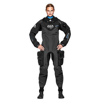 D1x Hybrid ISS Waterproof torrdräkt Dam