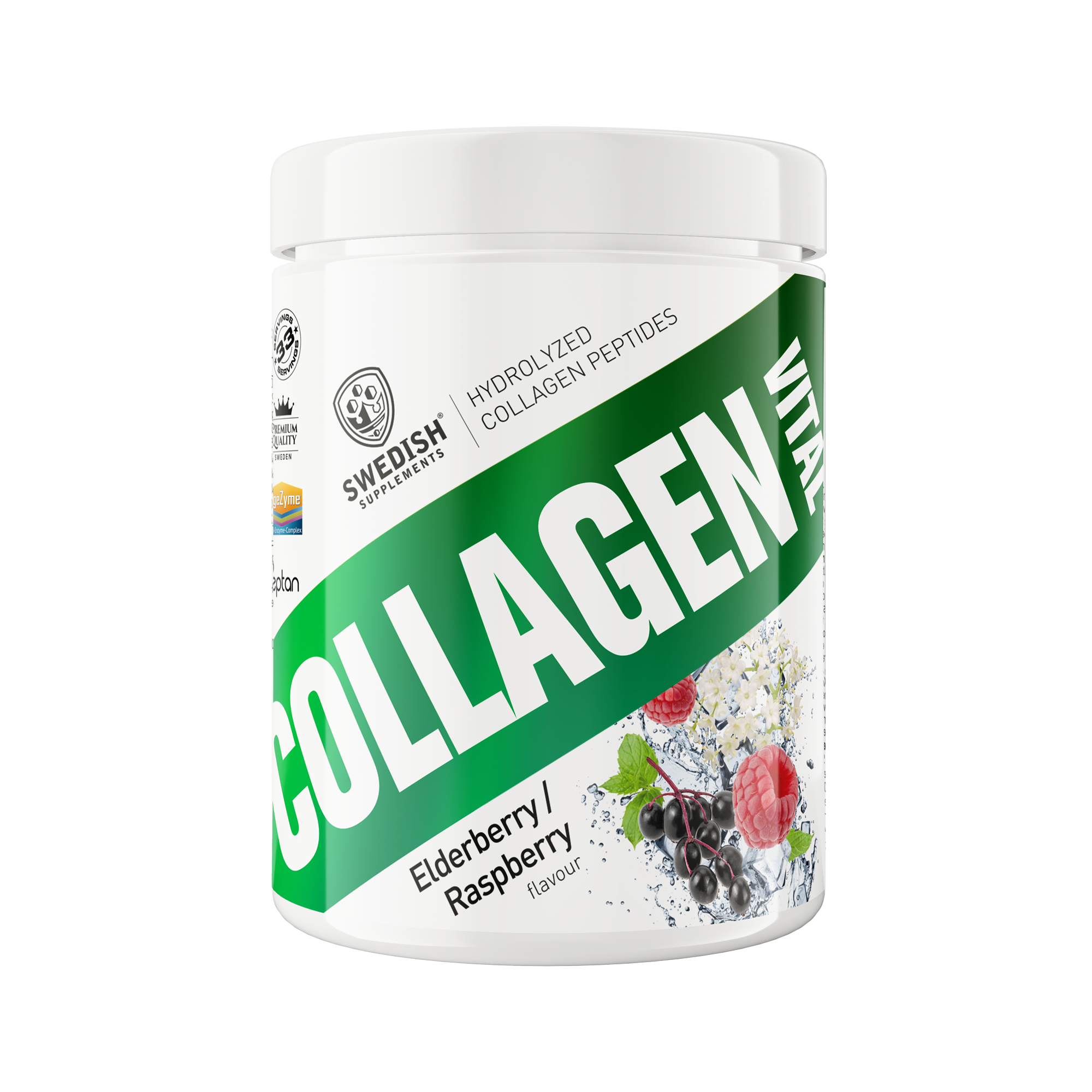 Collagen Vital 400g  Eldberry/Raspberry