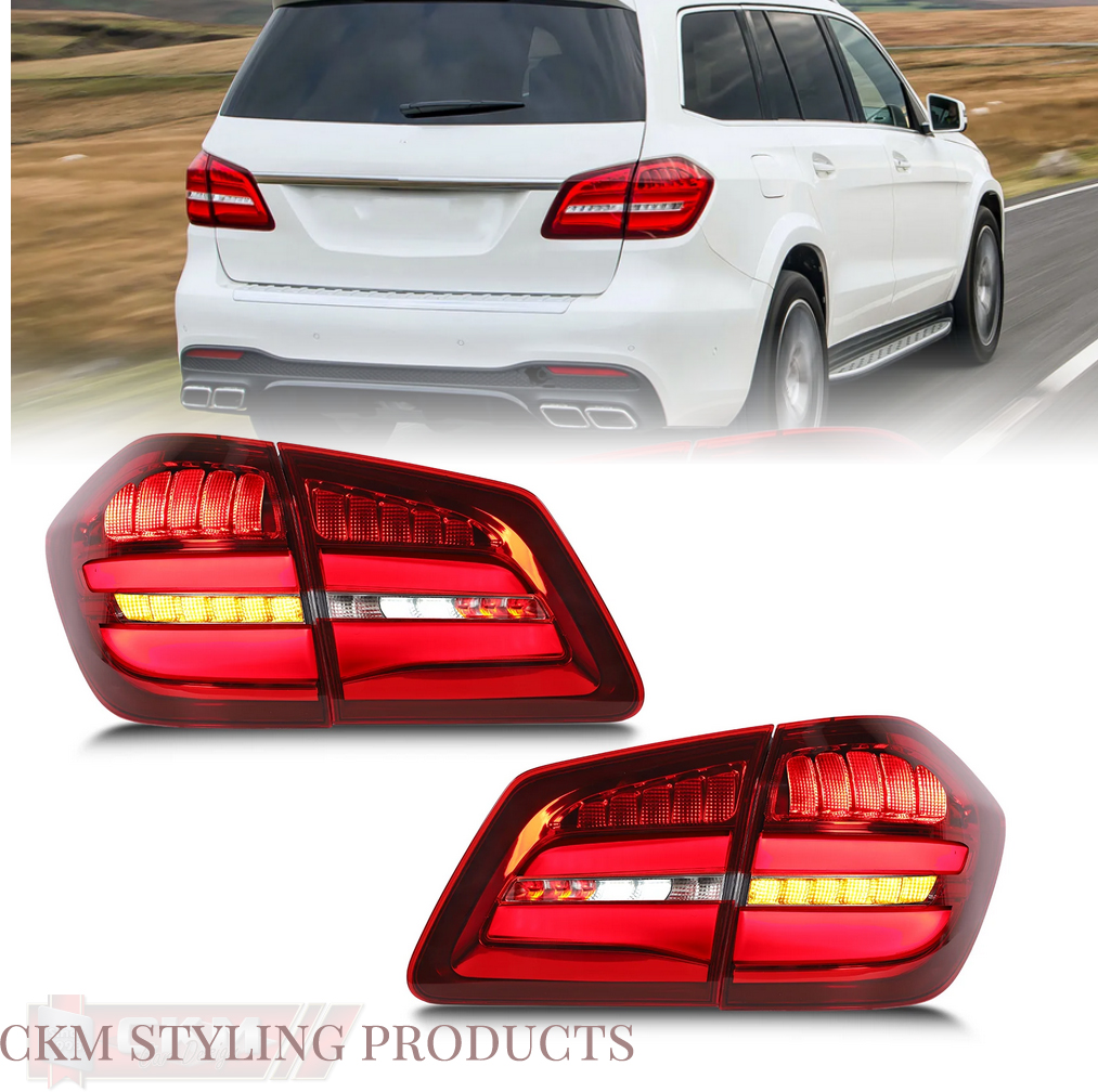 1. full led facelift tail lights X166 4pcs - 2