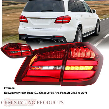 1. full led facelift tail lights X166 4pcs