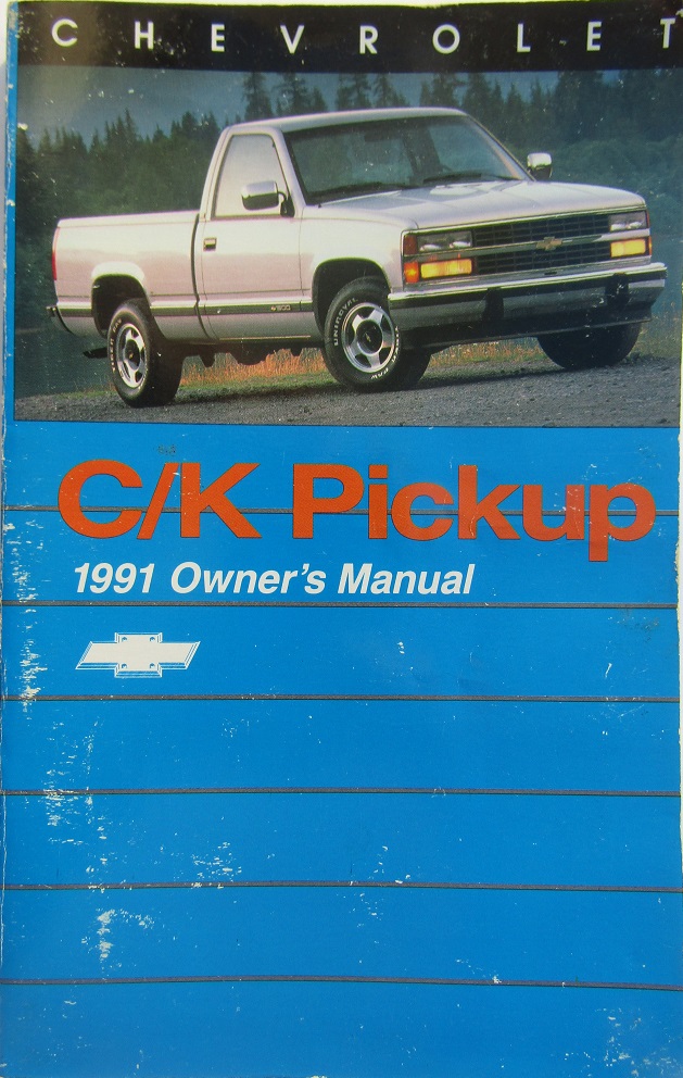 1991 Chevrolet C/K Pickup Owner's Manual
