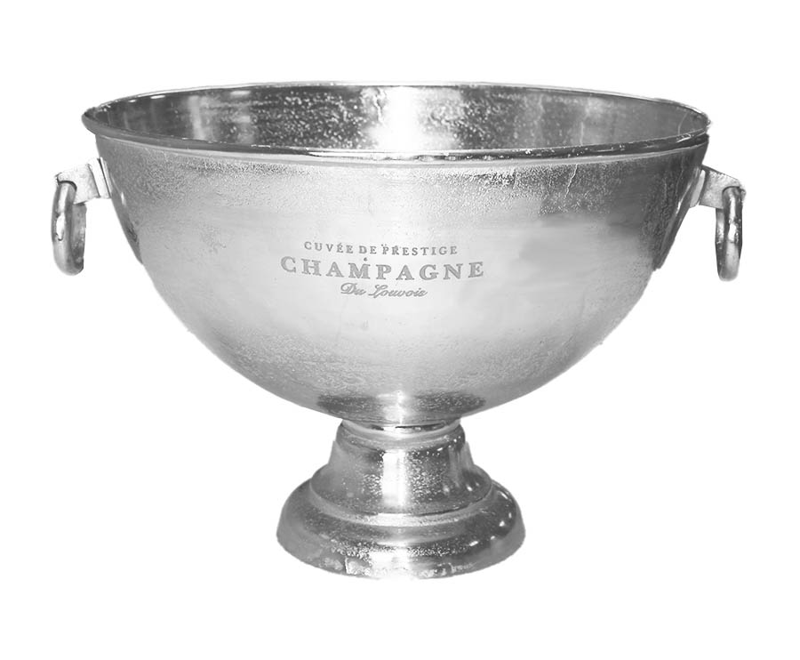 Champagnekylare / Vinkylare El Grande, Ø 45 cm höjd 33 cm. Förbered studentfesten eller andra högtider. Perfekt present.