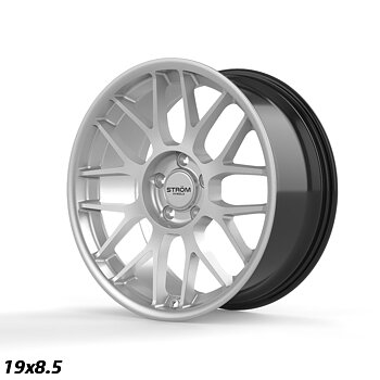 Ström Wheels STR2 RC 19x8,5 ET35 5x120 Quartz Silver