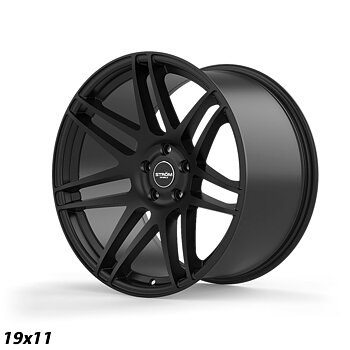 Ström Wheels STR3 F14 19x11 ET40 5x120 Full Satin Black