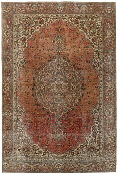 Vintage Täbriz Semi-Antik 192x286cm