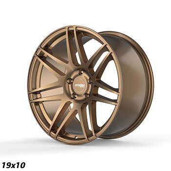 Ström Wheels STR3 F14 19x10 ET42 5x120 Satin Bronze