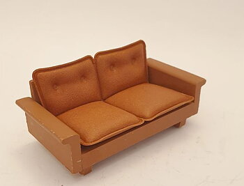 Lundby Brasilia two-seater sofa 'leather'