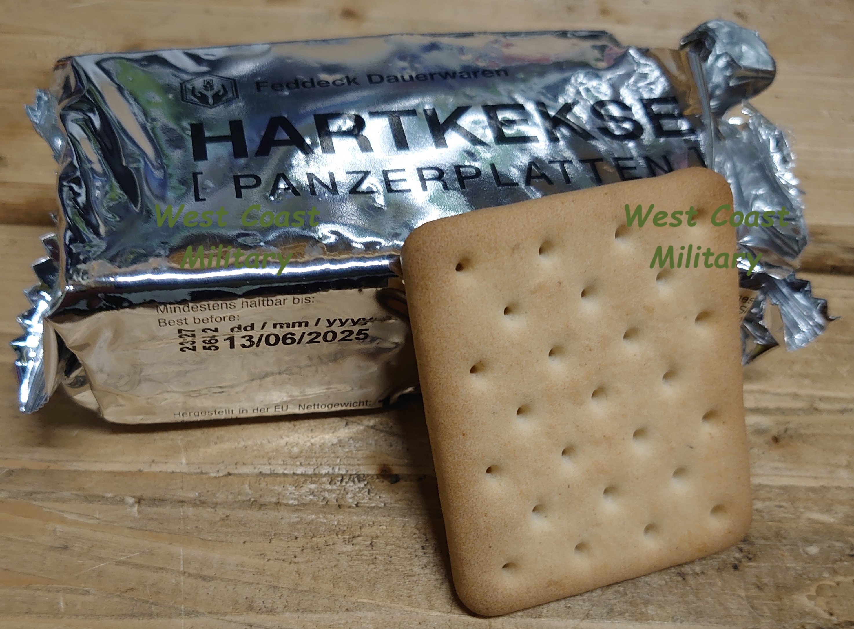 Crackers Panzerplatte - West coast military