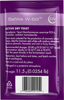 Fermentis Safale W-68, 11.5 g