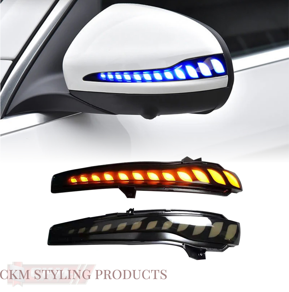 CKM Car Design - Blinkers front Smoke DYNAMIC 2pcs