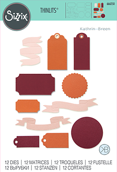 Thinlits Die by Kath Breen Vintage Tags & Banners (12pcs)