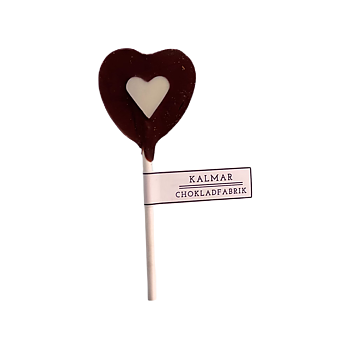 Hjärtklubba Mörk choklad 13g