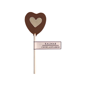 Hjärtklubba Mjölkchoklad 13g