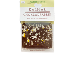 Mini Fläderkaramell – Mörk choklad med fläderkaramell 20g