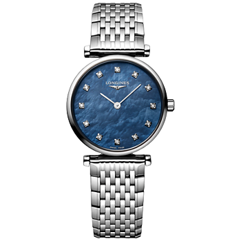 L4.209.4.81.6  Longines La Grande Classique 24 blå pärlemor med diamant index