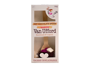 Hot Chocolate Spoon Kärlek Mörk Choklad