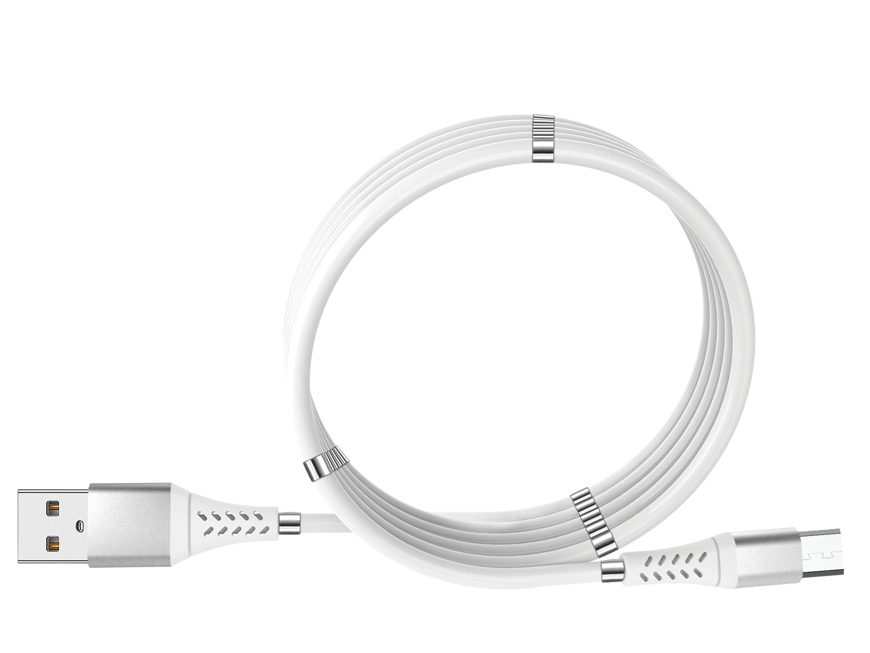 GadgetMonster, typ A till Micro-B USB, Magnetic, 1m - 2