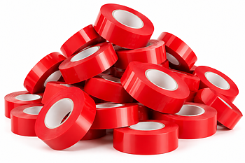 Benskyddstejp 100Pack Röd