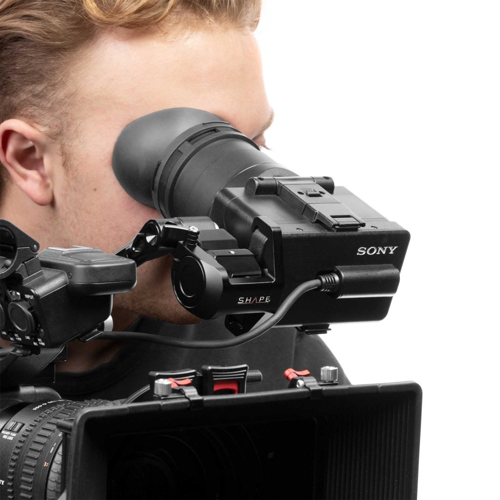 Shape Lcd Monitor Loupe Support For Sony Fx6 - 8