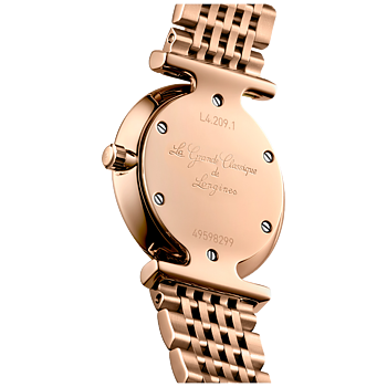 L4.209.1.90.8 Longines La Grande Classique 24 rosé med diamant index