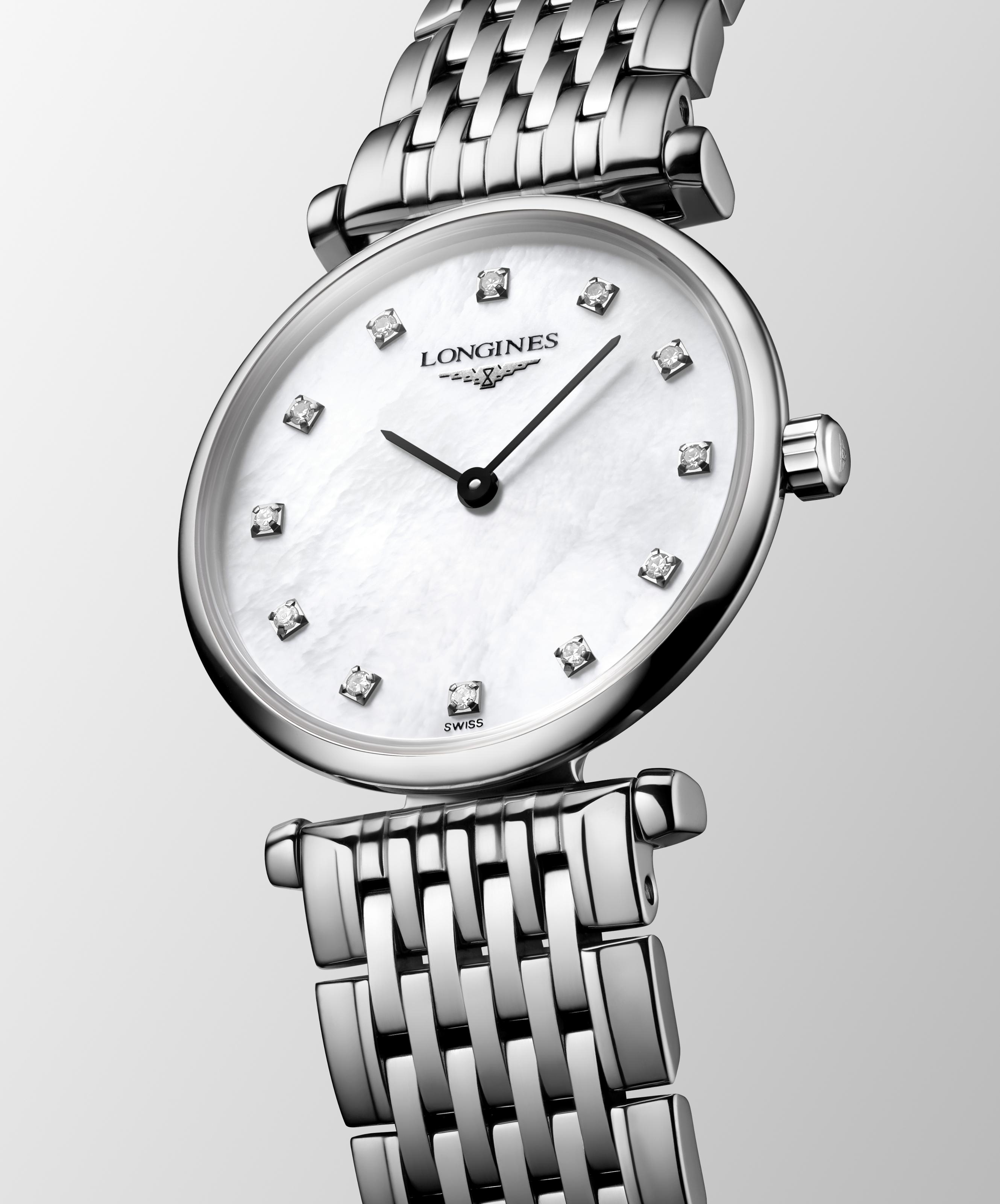 L4.209.4.87.6 Longines La Grande Classique 24 pärlemor med diamant index