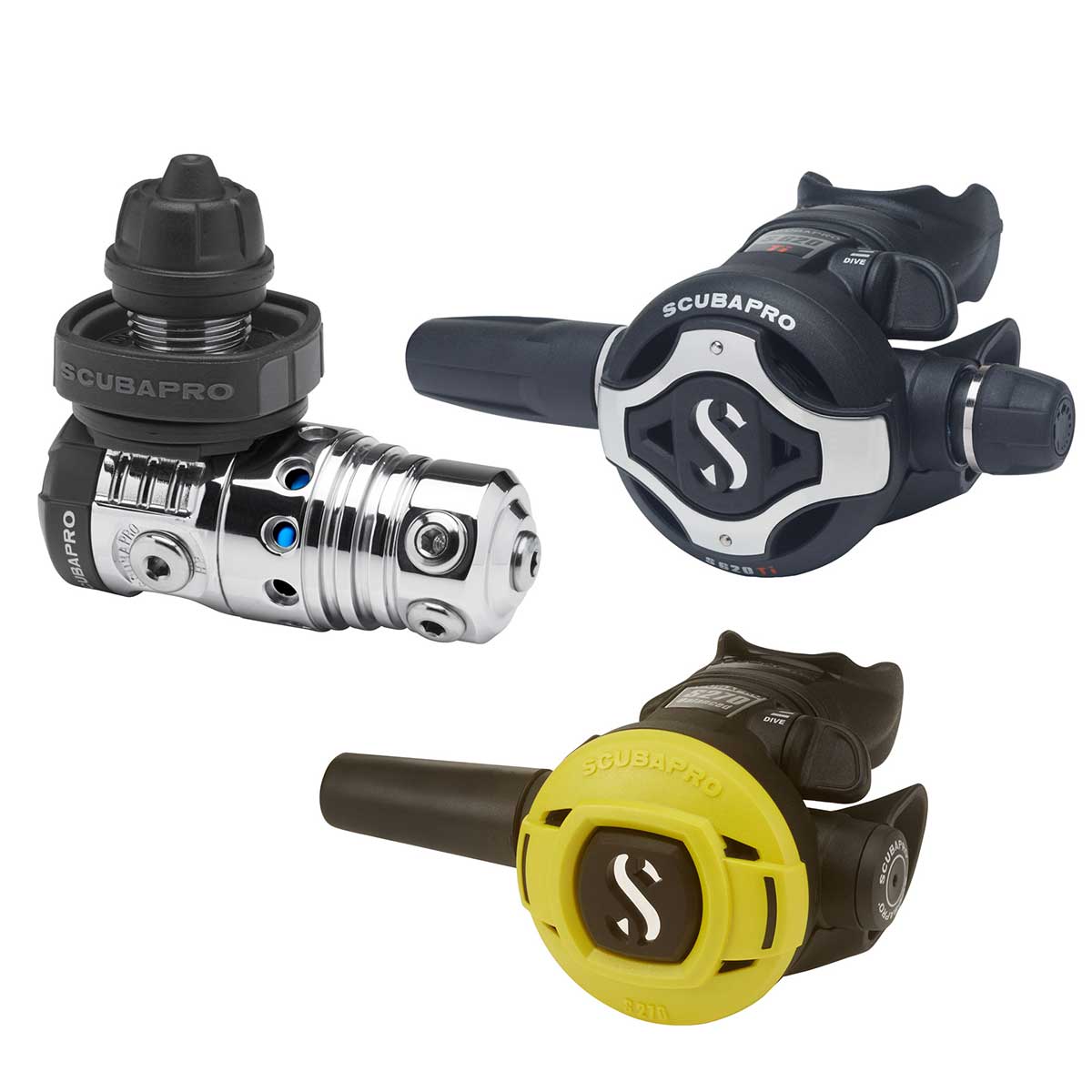 Mk25 EVO/S620ti/S270 Scubapro regulatorpaket