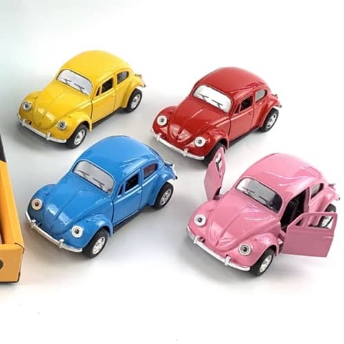Bubbla Volkswagen, Plåtbil VW, 13 cm