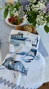 Towel Käringön Navy
