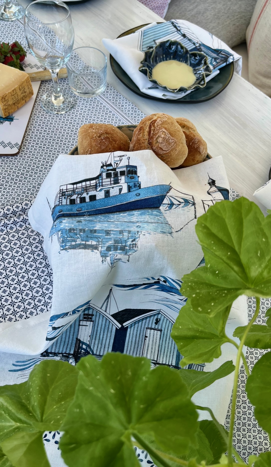 Käringön Handduk Navy - TILLGÄNGLIG begränsad tid - 4