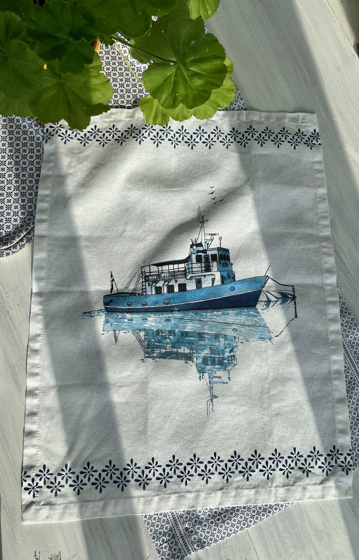 Towel M/S Knape Navy - 3