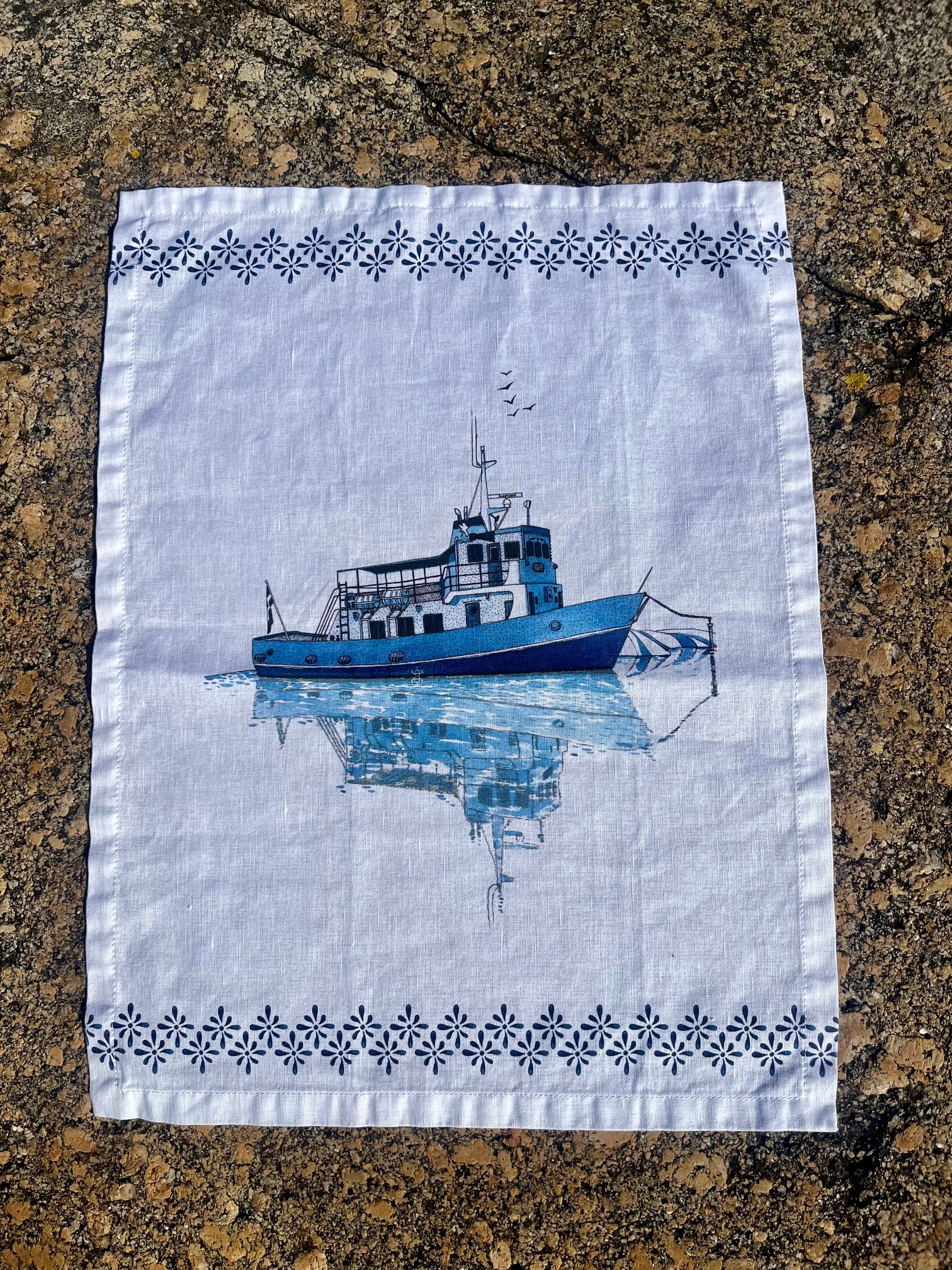 Towel M/S Knape Navy - 7