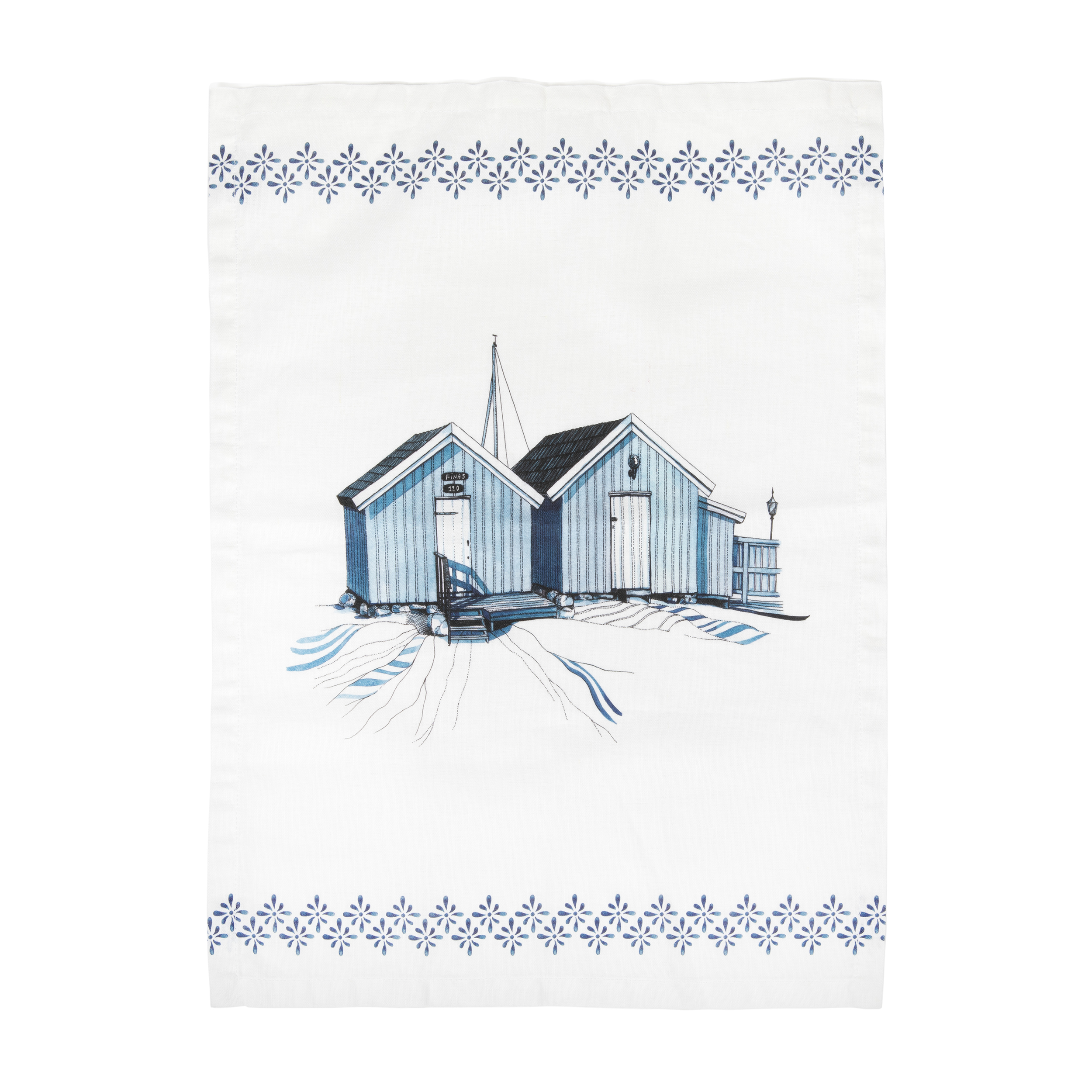 Towel Sjöbod Navy - 11