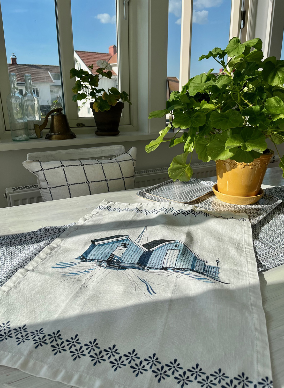 Towel Sjöbod Navy - 3