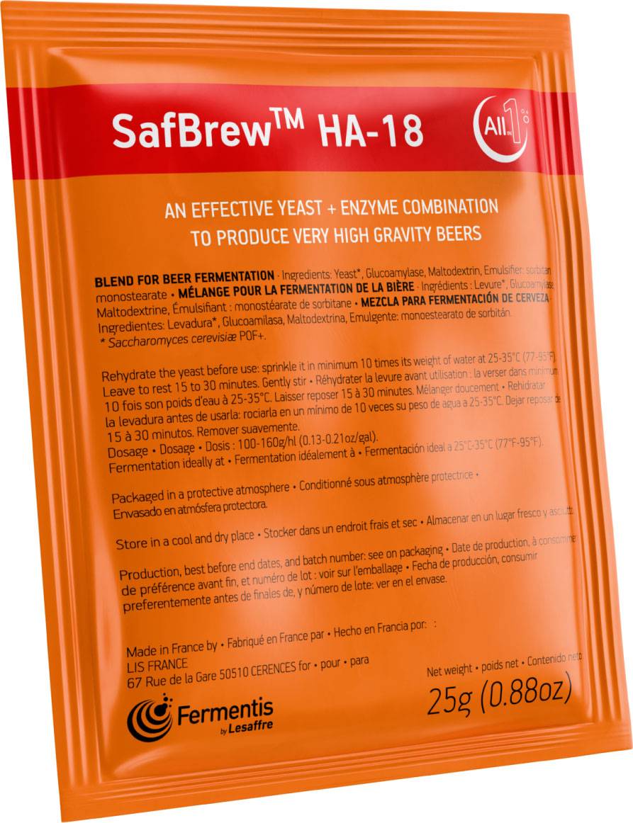 Fermentis SafBrew HA-18, 25 g - 2