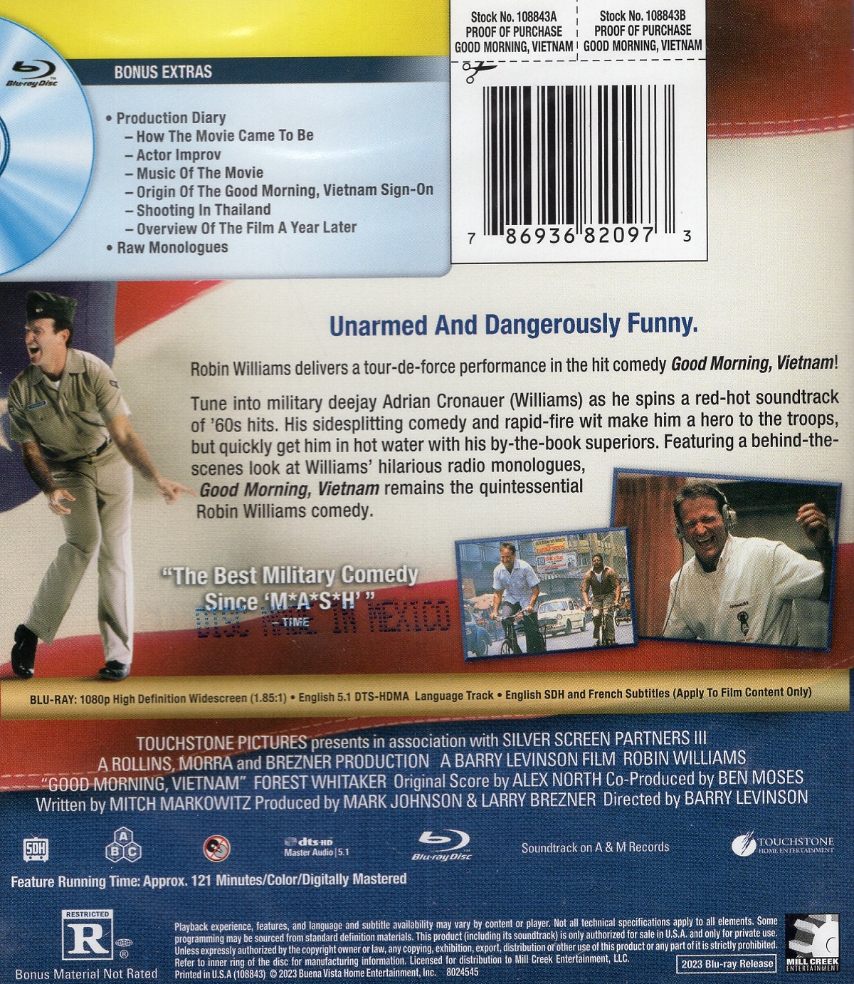 Good Morning Vietnam (ej svensk text) (Blu-ray) - 2