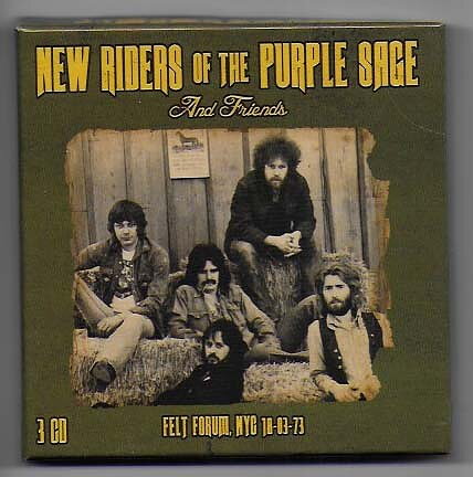 New Riders of The Purple Sage - Felt Forum, NYC 18-03-73 3-CD Box Set