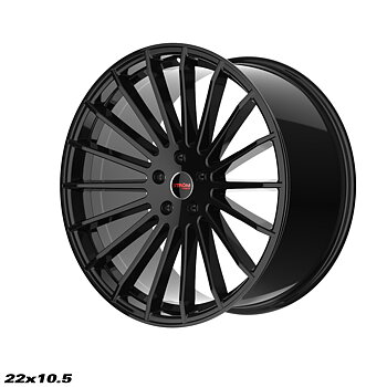 Ström Wheels STR4 22x10,5 ET40 5x120 Gloss Black