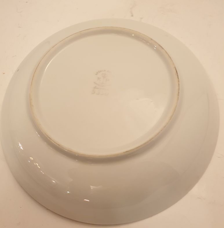 Soup bowl white grey gold - 3
