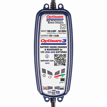 TECMATE OPTIMATE 3 Batteriladdare