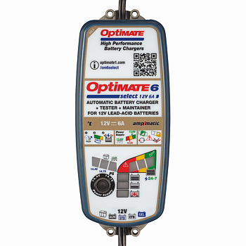 TECMATE OptiMate 6 Select  Batteriladdare