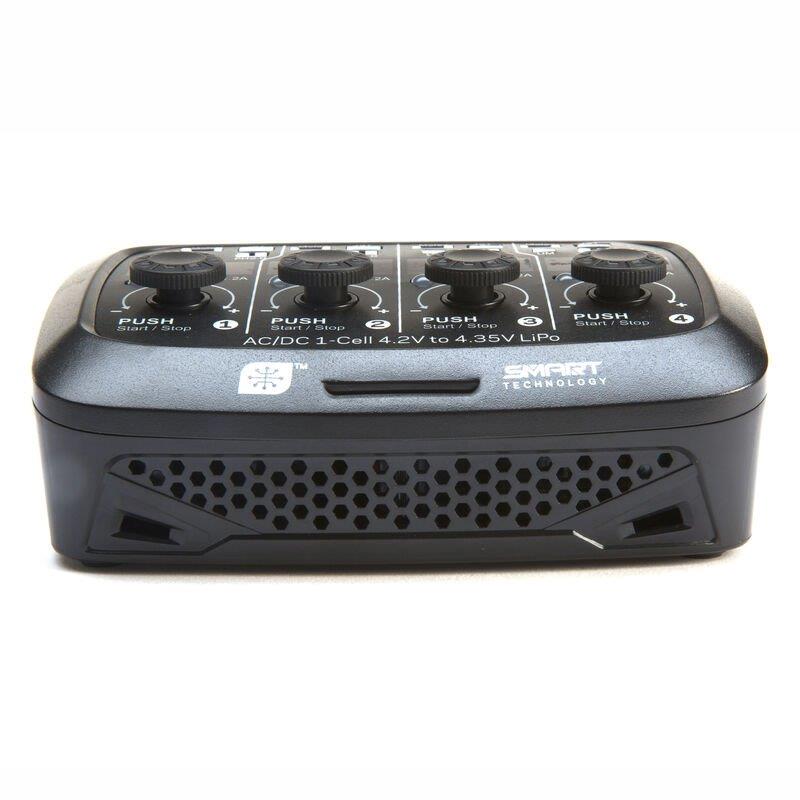Spektrum Smart Micro 4 port AC DC 1S LiPo Charger - 2