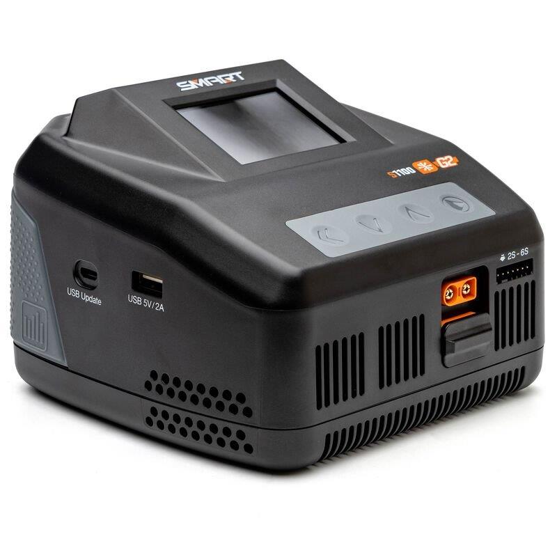 Spektrum S1100 G2 1x100W AC Smart Charger (EU Cord) - 9