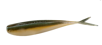 Lunker City Fat Fin-S Fish 3.5'' 8,5 cm 10-pack